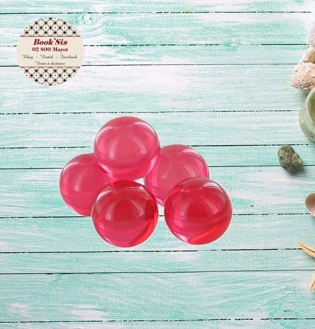 Perle de bain " Ronde Fruit de la passion "