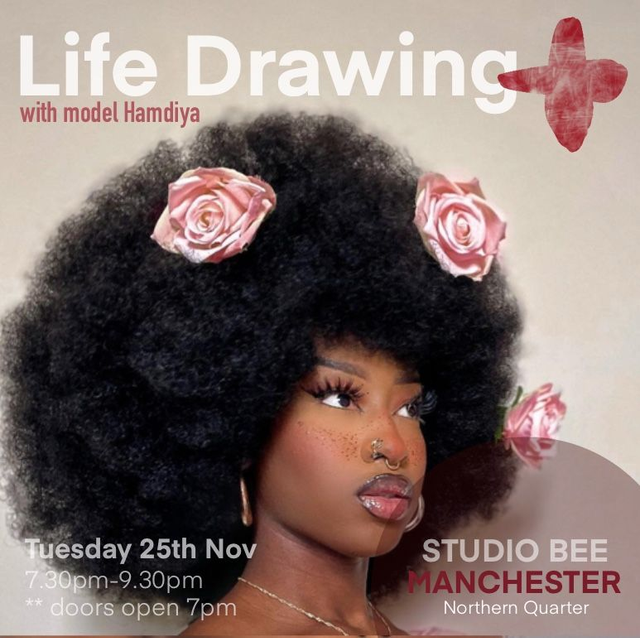 Life Drawing+ Tuesday 25th November 