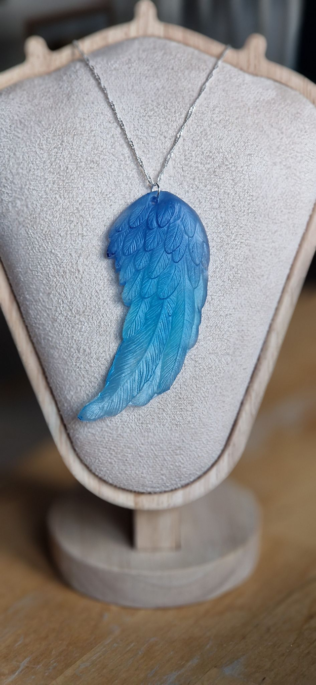 Kette mit Feenflügel in verschiedenen Farben   Halskette, Flügel, Engelsflügel