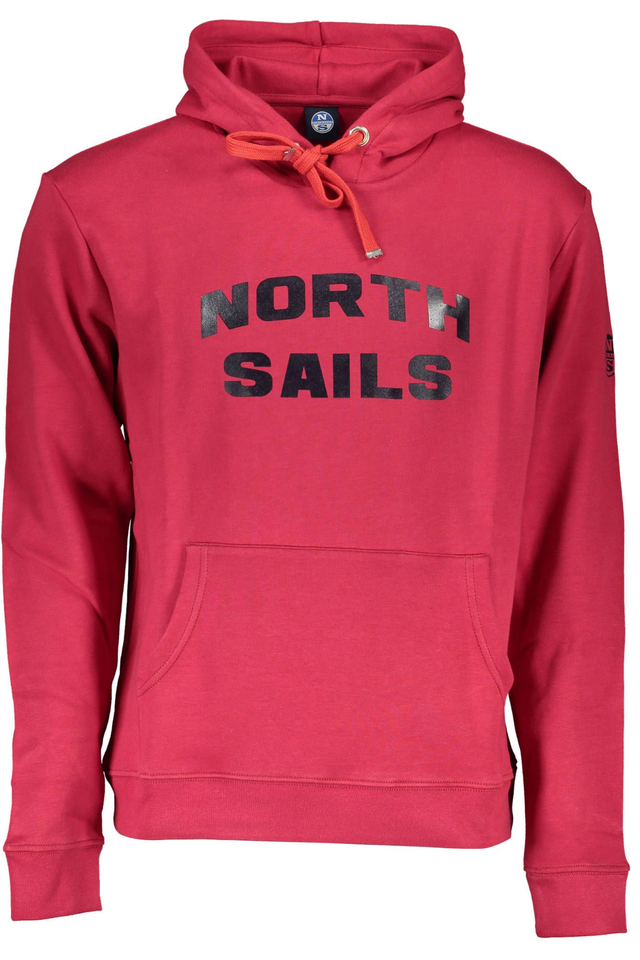 NORTH SAILS FELPA SENZA ZIP UOMO ROSSO