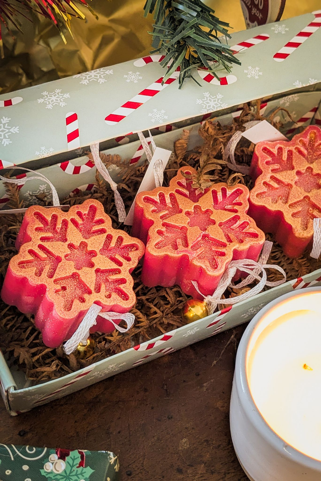 Flocons Enchantés ✨-❄️Suspensions parfumés (x3)