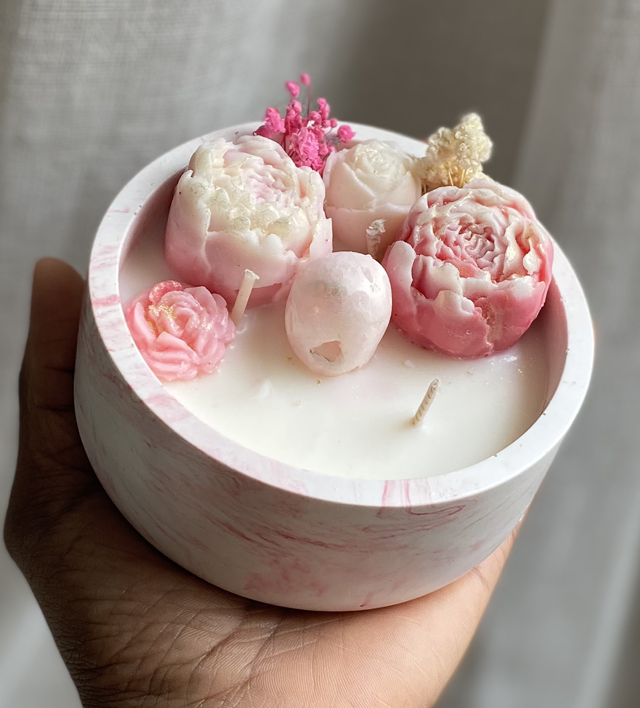 Bougie "Mon jardin intérieur"