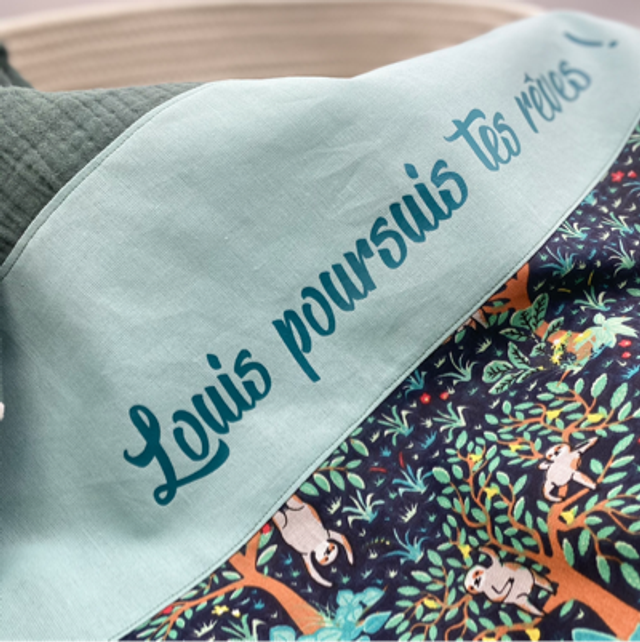 Couverture prénom personnalisée