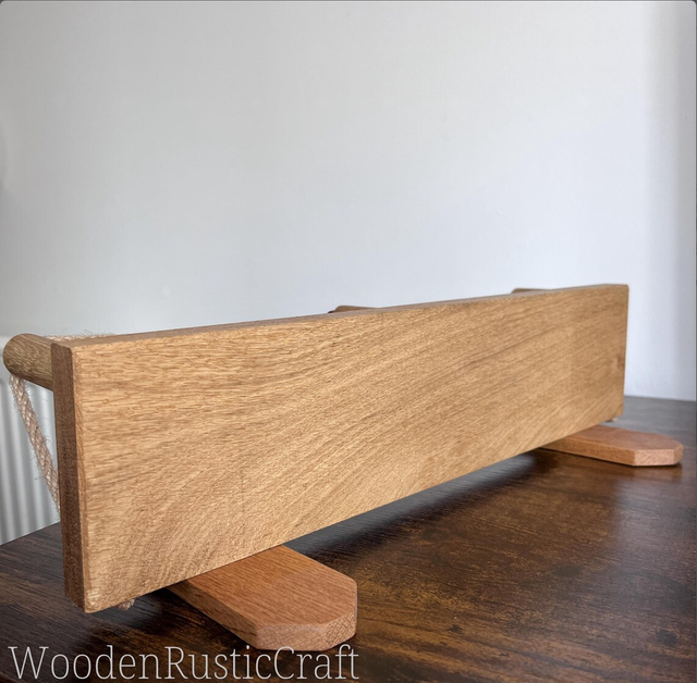 Oak Kitchen Spice Shelf