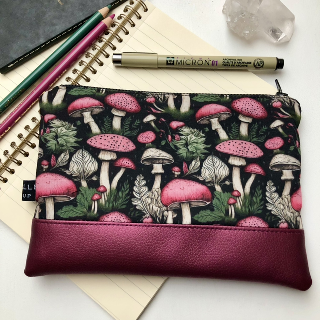 Trousse - Pink Mushroom
