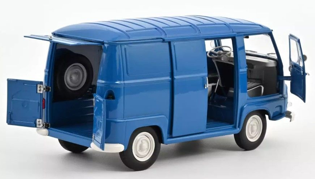Renault Estafette 1967 Bleu Saviem Norev 185122 1/18
