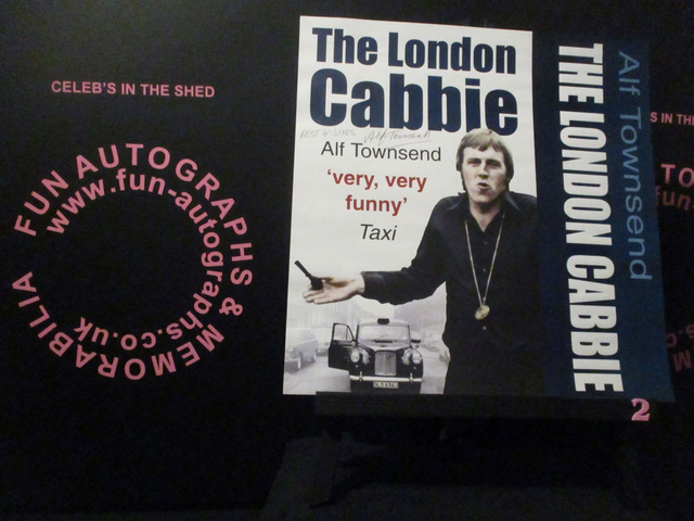 Alf Townsend 'The London Cabbie' Authentic Autographed Poster (2)