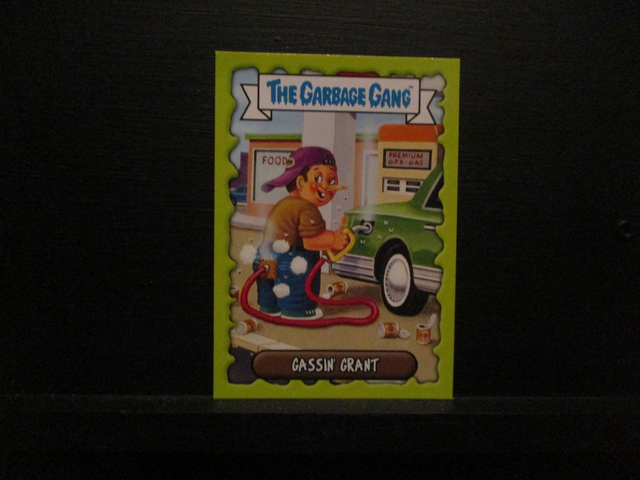 Gassin' Grant - (Topps) The Garbage Gang Original Trading Card #78