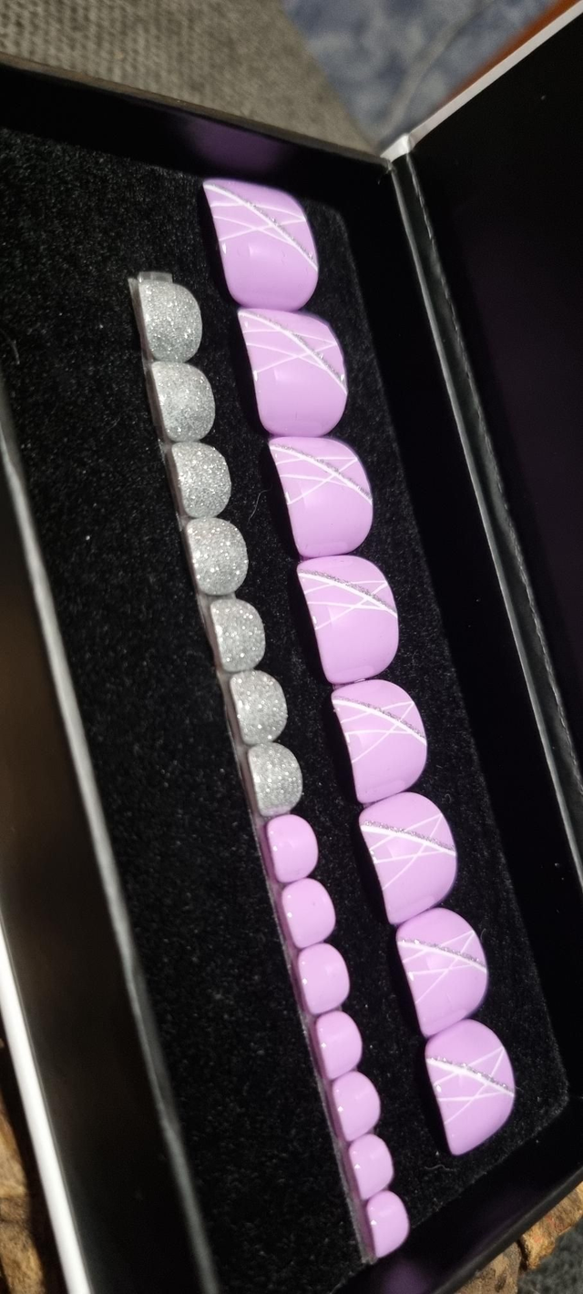 Wannabe glitter little pieds 