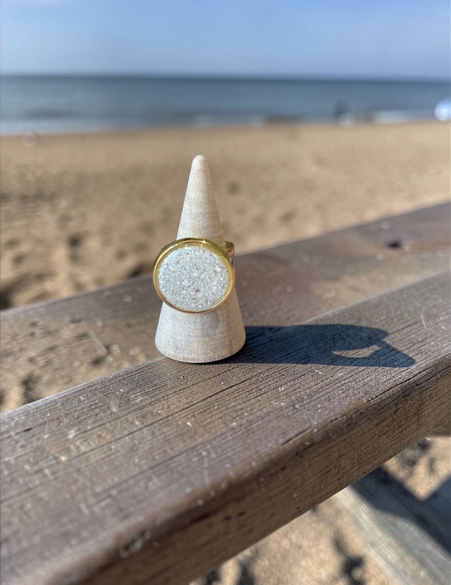 Bijou de sable - Bague Moorea