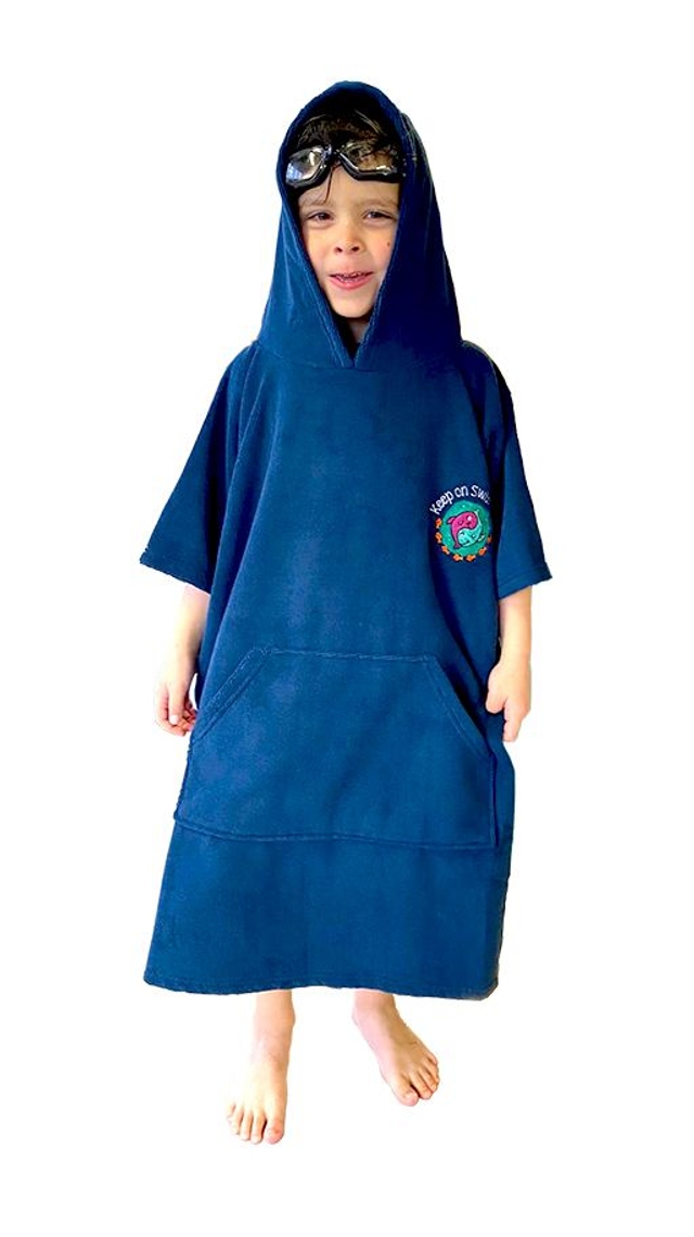 Keep On Swimming Poncho