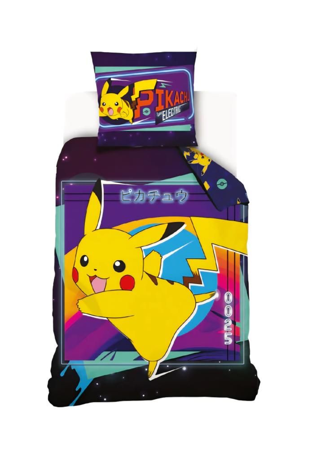 ✨️HOUSSE DE COUETTE ET TAIE D'OREILLER POKÉMON 