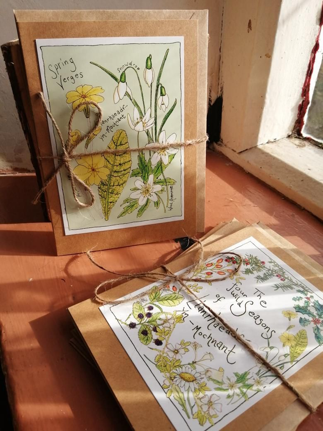 Spring Verges Greetings Card 