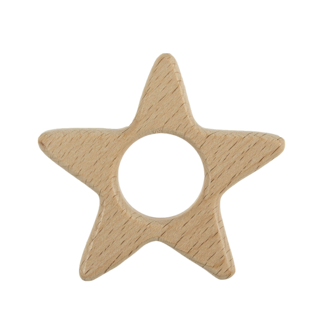 Wooden Craft Ring Star