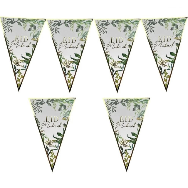 Eid Bunting - Leaf Design