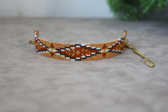 Bracelet Horizon Terre de Sienne