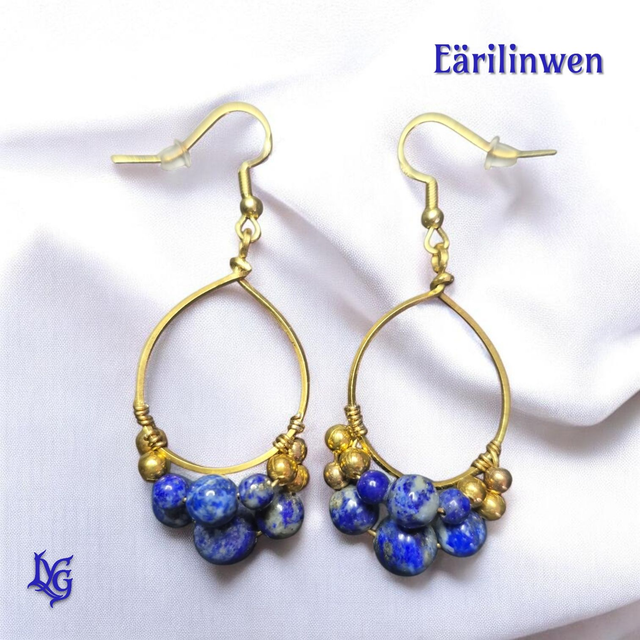 EARILINWEN  (Lapis-lazuli, laiton)