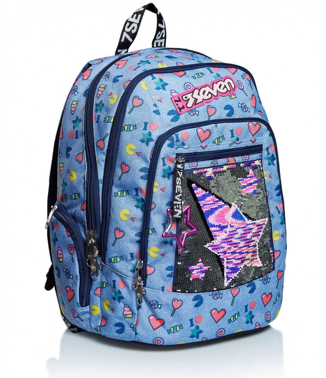 ZAINO SEVEN GIRL STARRY RAINBOW AZZURRO 7.1