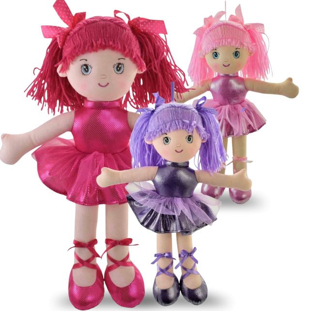 Ballerina Plush Doll