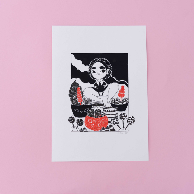 "Golosinas" | Inktober 20