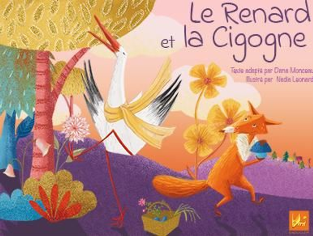  Le renard et la cigogne (kamishibaï, adataption)