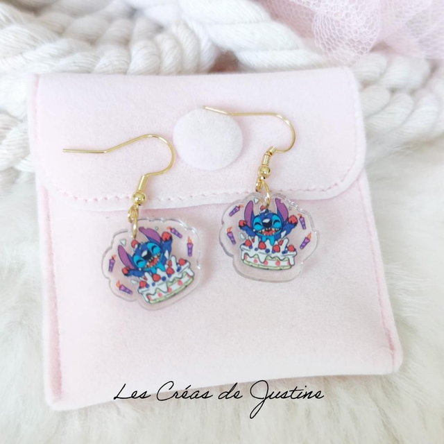Boucles d&#039;oreilles Stitch 