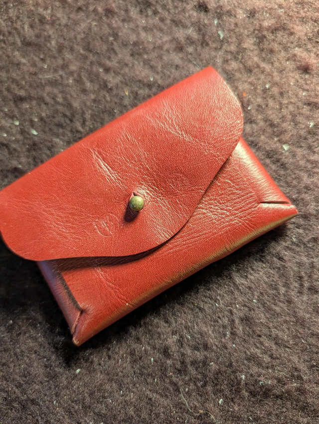 Porte monnaie bordeaux