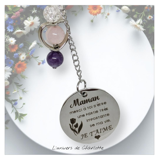 Porte-clés "Trinité" maman PC-017