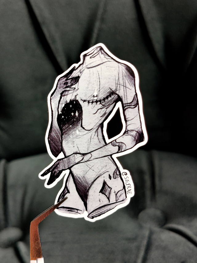 Trans Constellation Waterproof sticker