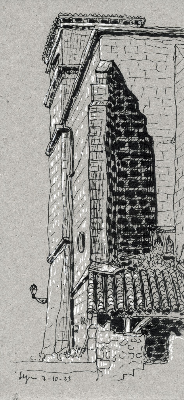 Dibujo Iglesia de Ereño