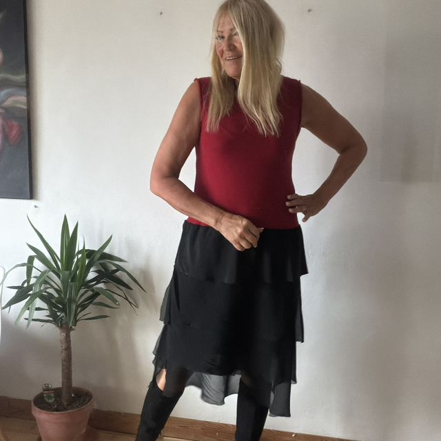 Elegant Handmade Merino Wool & Silk Dress ✨
