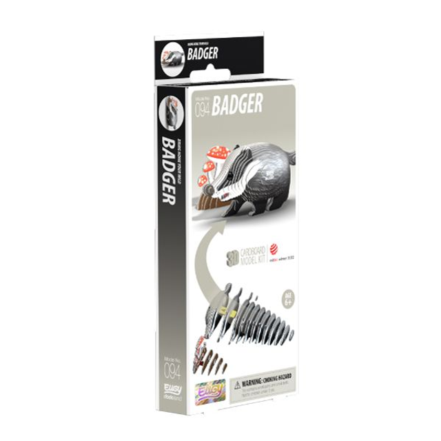 3D Craft Collectible Badger