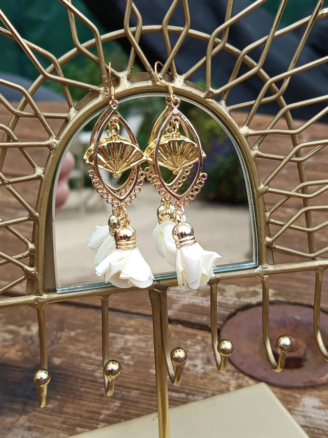 Boucles d'oreilles lustre Sara Ki Jyoti