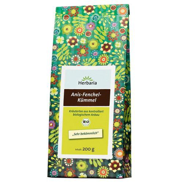Herbaria Anis-Kümmel-Fencheltee lose Bio