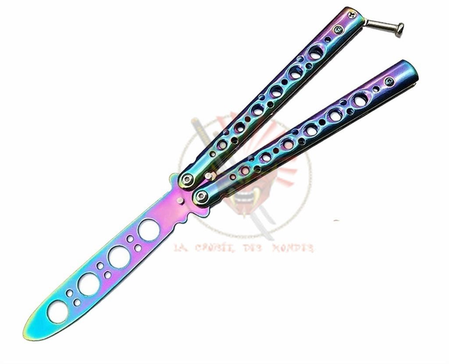 COUTEAU PAPILLON TRAINING MULTICOLOR 