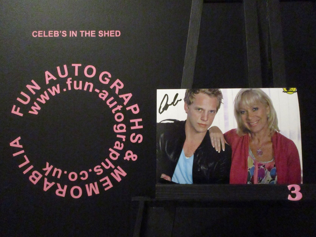 Chris Geere Authentic Autographed 6x4 Matt Photograph (3)