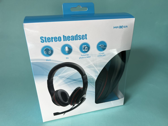 Stereo Headset mit Mikrofon