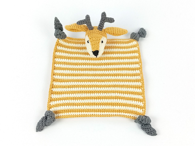 Knuffeldoekje Hert Milou