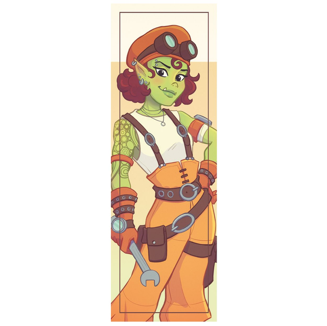 Marque-page Mécanicienne