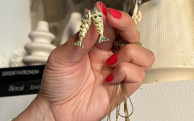 Boucles d’oreilles poisson 