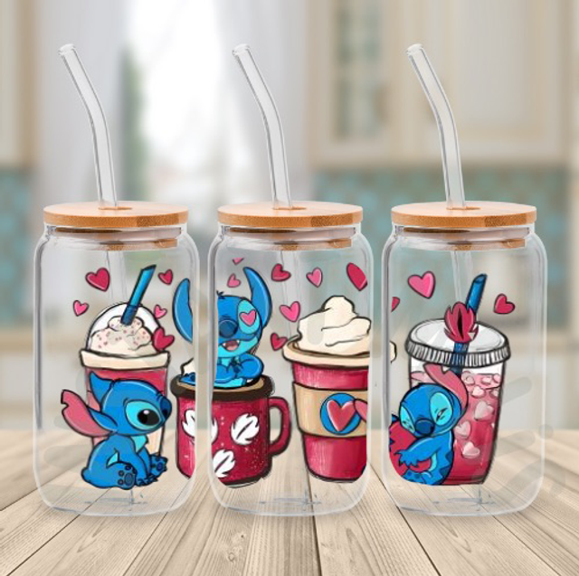 Canette en verre - Stitch 