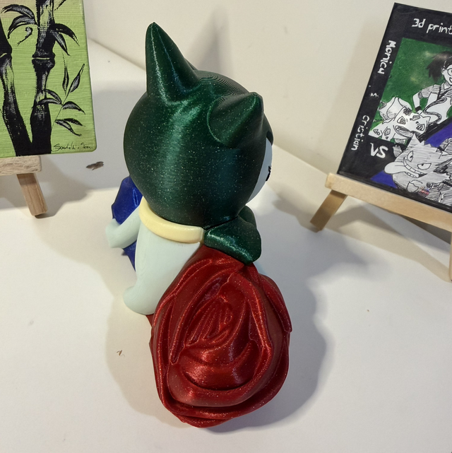 Fanart pla effetto multicolor o glitter