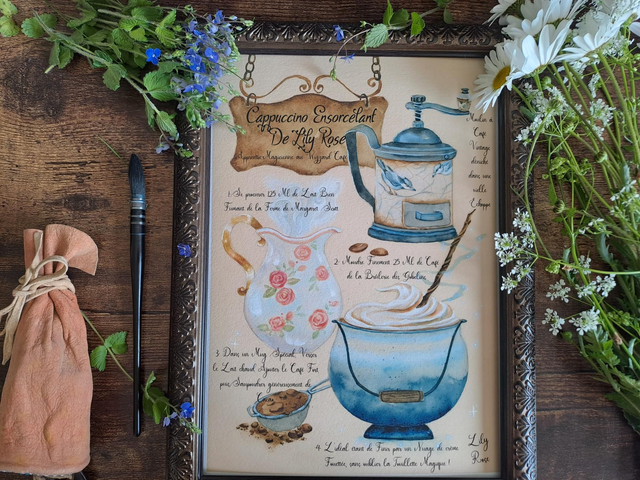 Recette enchantée de Lily rose