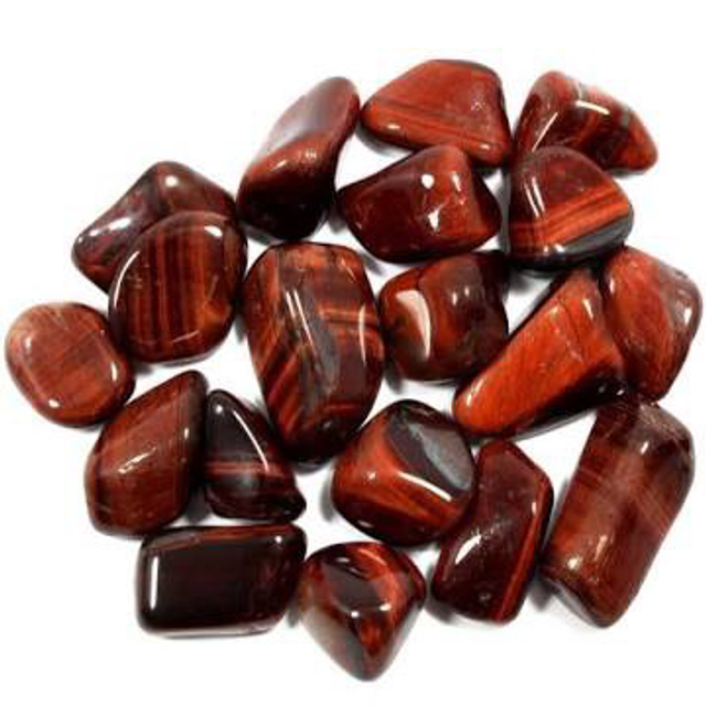 Red Tigers Eye Tumblestone