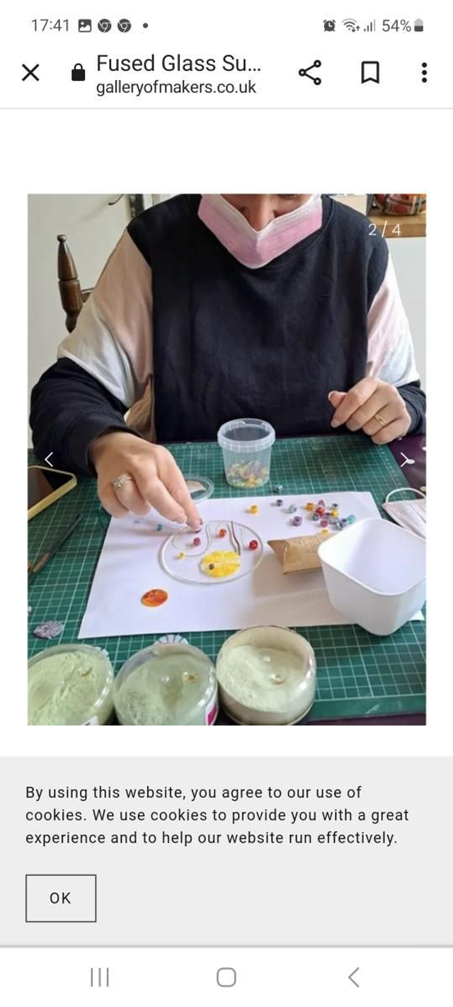 Fused-glass  workshop