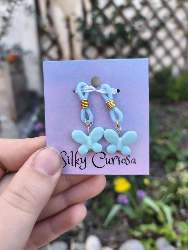 butterfly 🦋 glasses charms