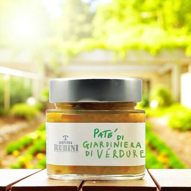 Paté di giardiniera di Verdure - Dispensa Rubini - 220gr