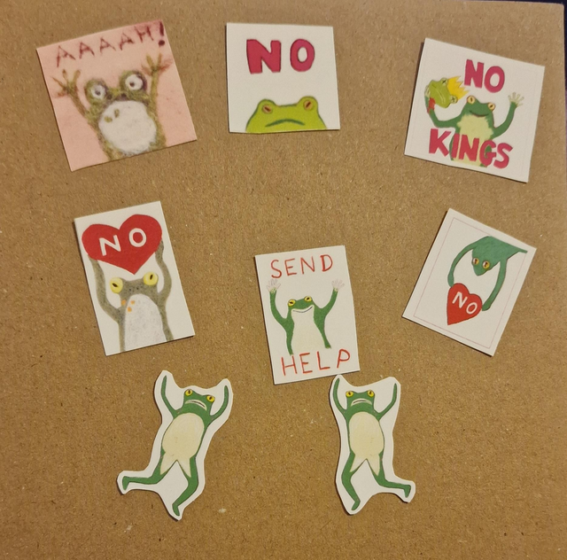 Frog stickers