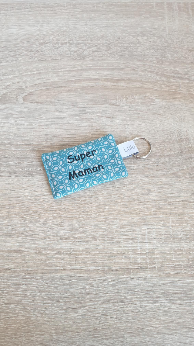 Porte clés super maman 