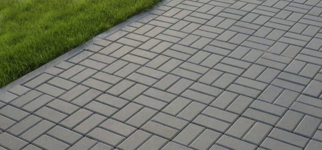 Mattoncino Autobloccante 10x20 Grigio